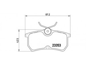 BREMBO P 24 047 stabdžių trinkelių rinkinys, diskinis stabdys 
 Techninės priežiūros dalys -> Papildomas remontas
1075565, 1107698, 1425407, 1810990