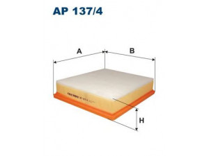 FILTRON AP137/4 oro filtras 
 Filtrai -> Oro filtras
1654600QAD, 1654600QAT, 4405238
