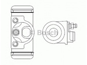BOSCH F 026 002 372 rato stabdžių cilindras 
 Stabdžių sistema -> Ratų cilindrai
04313 056, 4313 056, 04313 056