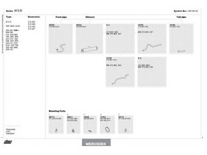 DINEX 250100103 išmetimo sistema 
 Išmetimo sistema -> Išmetimo sistema, visa