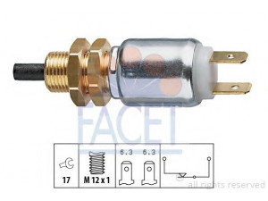 FACET 7.1014 stabdžių žibinto jungiklis 
 Stabdžių sistema -> Stabdžių žibinto jungiklis
13 68 7 86, 61 31 1 350 645, 61 31 1 368 786