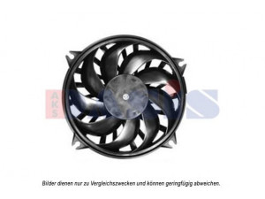 AKS DASIS 068048N ventiliatorius, radiatoriaus 
 Aušinimo sistema -> Radiatoriaus ventiliatorius
1400821280, 1401312280, 9635494380