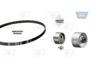 OPTIBELT KT 1350 W1 vandens siurblio ir paskirstymo diržo komplektas 
 Aušinimo sistema -> Vandens siurblys/tarpiklis -> Vandens siurblys