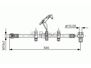 BOSCH 1 987 481 078 stabdžių žarnelė 
 Stabdžių sistema -> Stabdžių žarnelės
163 420 09 48, 163 420 14 48, 163 420 19 48