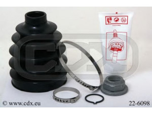 CDX 22-6098 gofruotoji membrana, kardaninis velenas 
 Ratų pavara -> Gofruotoji membrana