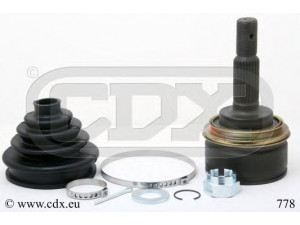 CDX 778 jungčių komplektas, kardaninis velenas 
 Ratų pavara -> Sujungimai/komplektas