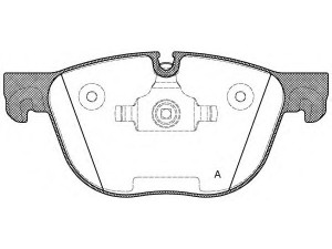 OPEN PARTS BPA1297.00 stabdžių trinkelių rinkinys, diskinis stabdys 
 Techninės priežiūros dalys -> Papildomas remontas
34114074370, 34116778403, 34116779293