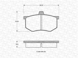 MAGNETI MARELLI 363702160926 stabdžių trinkelių rinkinys, diskinis stabdys 
 Techninės priežiūros dalys -> Papildomas remontas
3899448, 3915580, 00984435118, 3915580