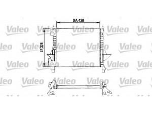 VALEO 730633 radiatorius, variklio aušinimas 
 Aušinimo sistema -> Radiatorius/alyvos aušintuvas -> Radiatorius/dalys
7701036152, 7701352365, 874210T259
