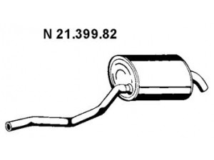 EBERSPÄCHER 21.399.82 galinis duslintuvas 
 Išmetimo sistema -> Duslintuvas
18 10 2 249 240