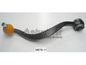ASHUKI M878-11 vikšro valdymo svirtis 
 Ašies montavimas/vairavimo mechanizmas/ratai -> Valdymo svirtis/pasukamosios svirties sujungimas -> Vairo trauklės (valdymo svirtis, išilginis balansyras, diago
210831/ABS, 23731/FEBI, 35-16 050 0054/MEYLE