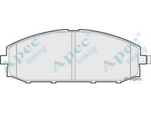 APEC braking PAD1151 stabdžių trinkelių rinkinys, diskinis stabdys 
 Techninės priežiūros dalys -> Papildomas remontas
41060VB290, 41060VB291, 41060VC091