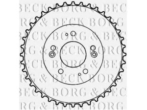 BORG & BECK BBR7192 stabdžių būgnas 
 Stabdžių sistema -> Būgninis stabdys -> Stabdžių būgnas