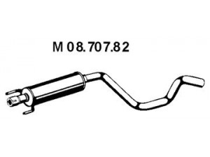 EBERSPÄCHER 08.707.82 vidurinis duslintuvas
58 52 195, 58 52 476