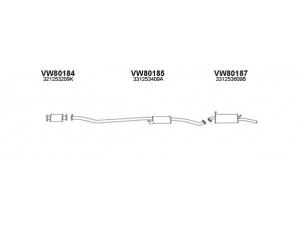 VENEPORTE 800551 išmetimo sistema