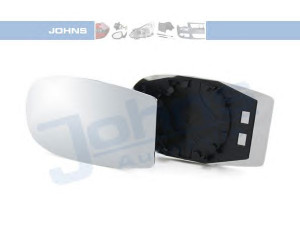 JOHNS 30 18 37-80 veidrodėlio stiklas, išorinis veidrodėlis 
 Kėbulas -> Keleivių kabina -> Veidrodėlis
717116191, 717116193
