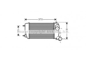 AVA QUALITY COOLING CN4212 tarpinis suslėgto oro aušintuvas, kompresorius 
 Variklis -> Oro tiekimas -> Įkrovos agregatas (turbo/superįkrova) -> Tarpinis suslėgto oro aušintuvas
0384G2