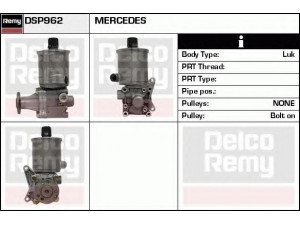 DELCO REMY DSP962 hidraulinis siurblys, vairo sistema 
 Vairavimas -> Vairo pavara/siurblys