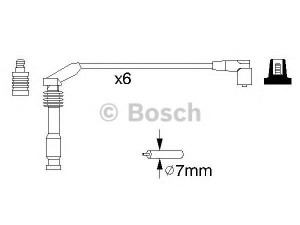 BOSCH 0 986 357 143 uždegimo laido komplektas 
 Kibirkšties / kaitinamasis uždegimas -> Uždegimo laidai/jungtys
1612602, 1612605