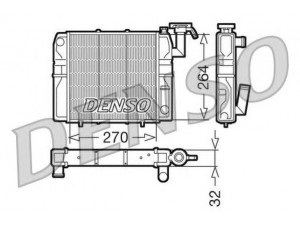 DENSO DRM99002 radiatorius, variklio aušinimas
9954400