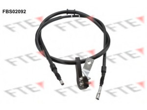 FTE FBS02092 trosas, stovėjimo stabdys 
 Stabdžių sistema -> Valdymo svirtys/trosai
8A0 609 702 A, 8A0 609 702 A