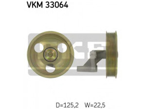 SKF VKM 33064 kreipiantysis skriemulys, V formos rumbuotas diržas 
 Diržinė pavara -> V formos rumbuotas diržas/komplektas -> Laisvasis/kreipiamasis skriemulys
5751.A1, 5751.A1