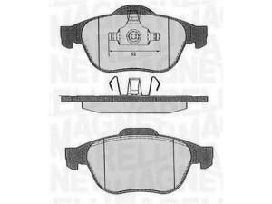 MAGNETI MARELLI 363916060383 stabdžių trinkelių rinkinys, diskinis stabdys 
 Techninės priežiūros dalys -> Papildomas remontas
410607613R, 7701206599, 7701208182