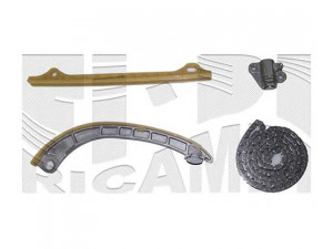 CALIBER KCC129 pavaros grandinės komplektas 
 Variklis -> Variklio uždegimo laiko reguliavimo kontrolė -> Sinchronizavimo grandinė/įtempiklis/kreiptuvas -> Pavaros grandinės komplektas