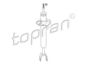 TOPRAN 108 267 amortizatorius 
 Pakaba -> Amortizatorius
3B0 413 031, 3B0 413 031A, 3B0 413 031