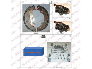 DELPHI 875 stabdžių trinkelių komplektas 
 Techninės priežiūros dalys -> Papildomas remontas
7701 203 697