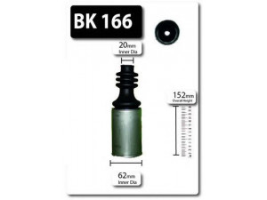 SHAFTEC BK166 gofruotoji membrana, kardaninis velenas 
 Ratų pavara -> Gofruotoji membrana