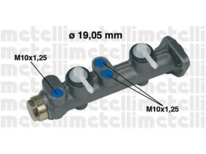 METELLI 05-0005 pagrindinis cilindras, stabdžiai 
 Stabdžių sistema -> Pagrindinis stabdžių cilindras
4231877, 4239978, 4242011, 4285587