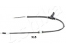 ASHIKA 131-05-515 trosas, stovėjimo stabdys 
 Stabdžių sistema -> Valdymo svirtys/trosai
MB520890