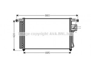 AVA QUALITY COOLING HYA5175 kondensatorius, oro kondicionierius