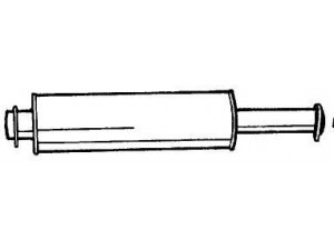 AKS DASIS SG32406 vidurinis duslintuvas