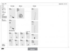 DINEX 180001028 išmetimo sistema 
 Išmetimo sistema -> Išmetimo sistema, visa