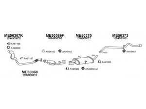 VENEPORTE 500246 išmetimo sistema 
 Išmetimo sistema -> Išmetimo sistema, visa