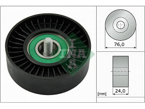 INA 532 0558 10 kreipiantysis skriemulys, V formos rumbuotas diržas 
 Diržinė pavara -> V formos rumbuotas diržas/komplektas -> Laisvasis/kreipiamasis skriemulys
6G9N-11948-AC, 6G9N-11948-AD, 31216066