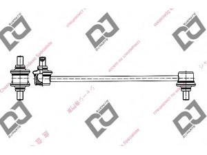 DJ PARTS DL1007 šarnyro stabilizatorius 
 Ašies montavimas/vairavimo mechanizmas/ratai -> Stabilizatorius/fiksatoriai -> Savaime išsilyginanti atrama
48820-02030, 48820-02100, 48820-47010