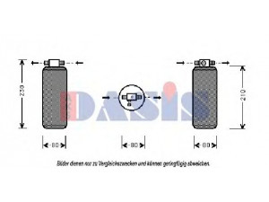 AKS DASIS 801240N džiovintuvas, oro kondicionierius 
 Oro kondicionavimas -> Džiovintuvas
6025107659