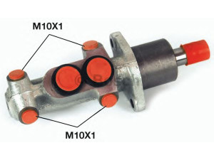 BOSCH 0 986 480 838 pagrindinis cilindras, stabdžiai 
 Stabdžių sistema -> Pagrindinis stabdžių cilindras
893 611 021 A, 893 611 019 C, 893 611 019 F