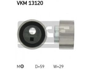 SKF VKM 13120 įtempiklio skriemulys, paskirstymo diržas 
 Techninės priežiūros dalys -> Papildomas remontas
0829.30, 95640195, 13070-6F901