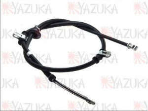 YAZUKA C75023 trosas, stovėjimo stabdys 
 Stabdžių sistema -> Valdymo svirtys/trosai
MB256730