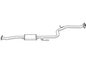 AKS DASIS SG34417 vidurinis duslintuvas