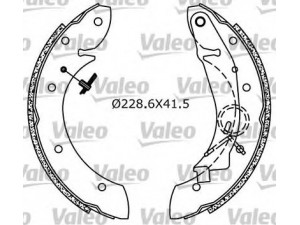 VALEO 554608 stabdžių trinkelių komplektas 
 Techninės priežiūros dalys -> Papildomas remontas
4241-7N, 42417N
