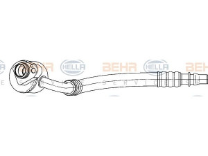 HELLA 9GS 351 338-191 žemo slėgio linija, oro kondicionavimas 
 Oro kondicionavimas -> Žarnelės/vamzdeliai
204 830 29 15, 204 830 52 15, A 204 830 29 15
