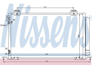 NISSENS 940283 kondensatorius, oro kondicionierius 
 Oro kondicionavimas -> Kondensatorius
88450-05120, 8845005121