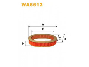 WIX FILTERS WA6612 oro filtras 
 Techninės priežiūros dalys -> Techninės priežiūros intervalai
2811331000