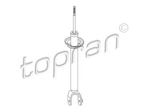 TOPRAN 301 047 amortizatorius 
 Pakaba -> Amortizatorius
1 020 406, 1 059 167, 1 059 168