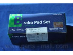 PARTS-MALL PKA-E04 stabdžių trinkelių rinkinys, diskinis stabdys 
 Techninės priežiūros dalys -> Papildomas remontas
581012CA00, 581012CA01, 581012CA10
